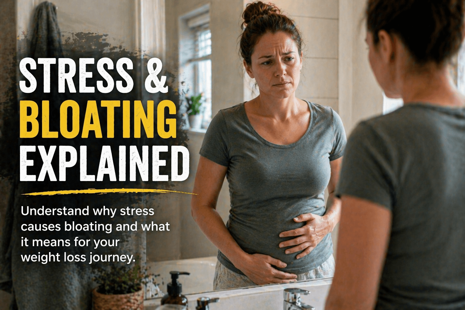 Why You Feel Bloated When Stressed (And What It Means for Weight Loss)