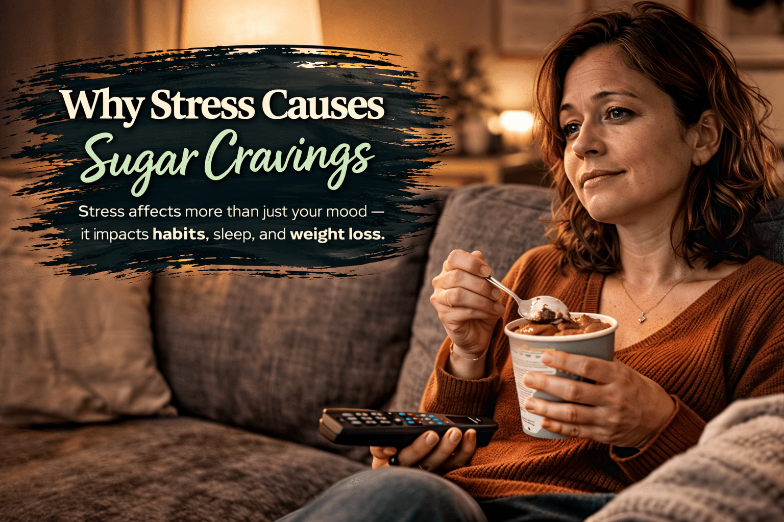 Why You Crave Sugar When Stressed (And How It Affects Weight Loss)