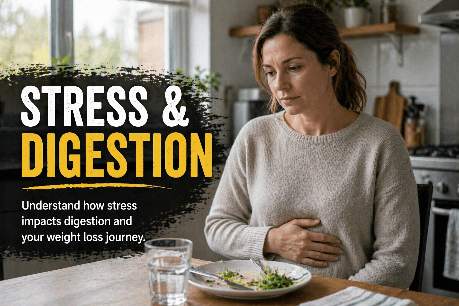 How Stress Impacts Digestion and Affects Weight Loss