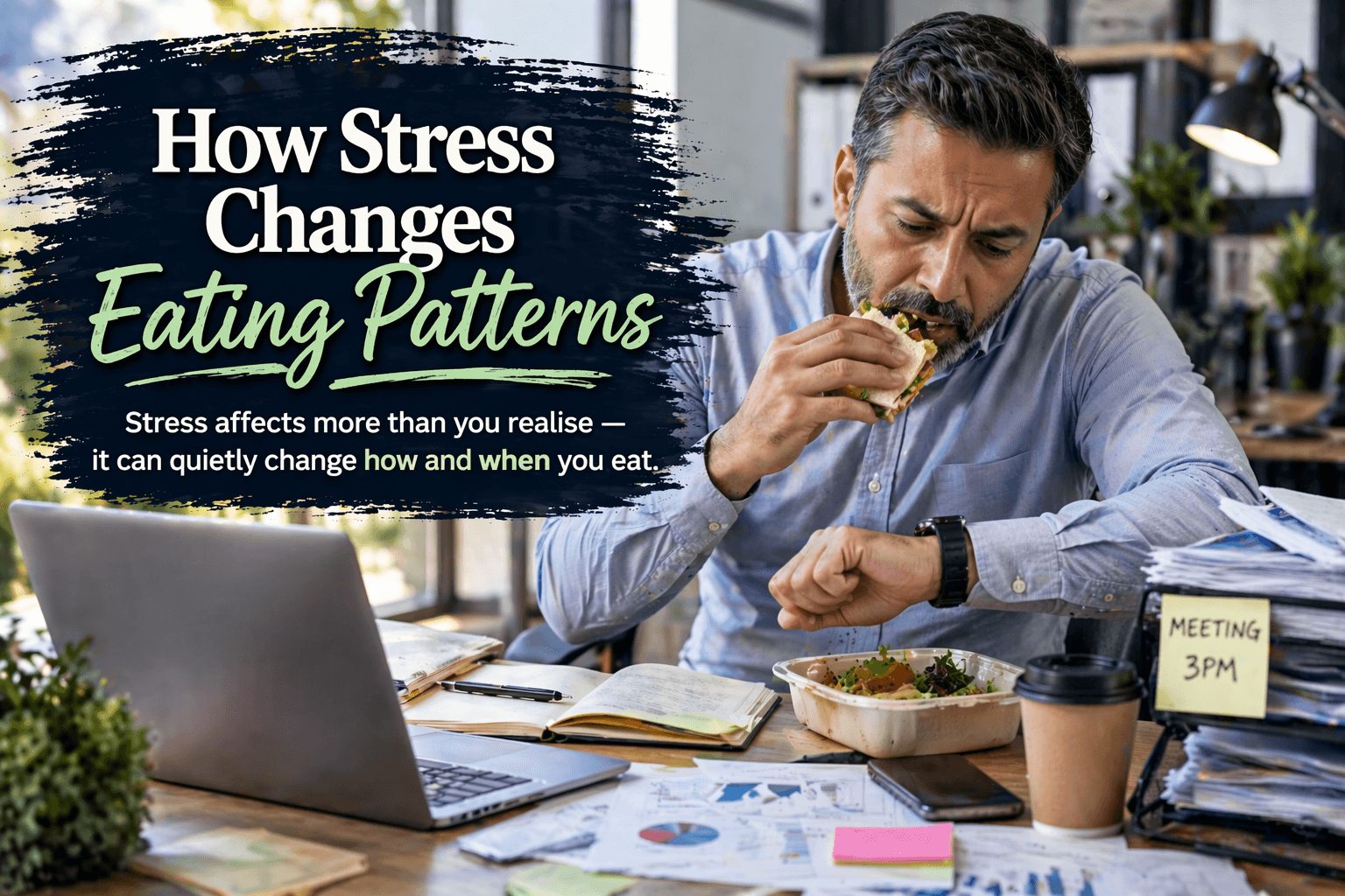 How Stress Changes Your Eating Patterns Without You Noticing