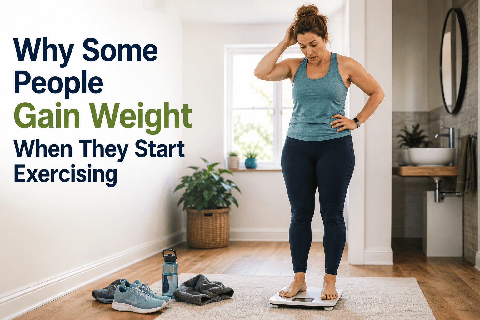 Why Some People Gain Weight When They Start Exercising