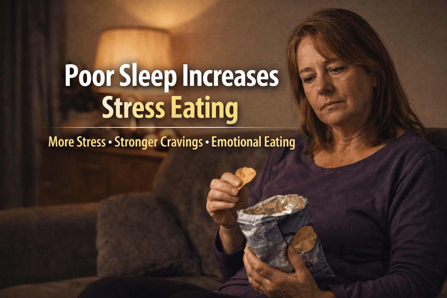 Why Poor Sleep Increases Stress Eating (And How to Stop It)