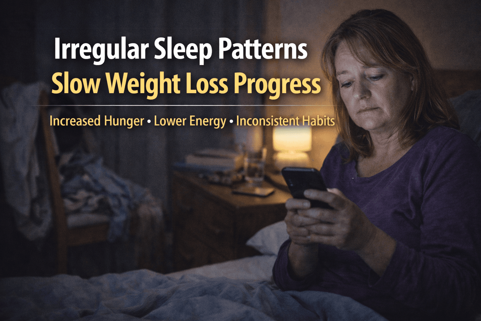 How Irregular Sleep Patterns Affect Weight Loss Progress