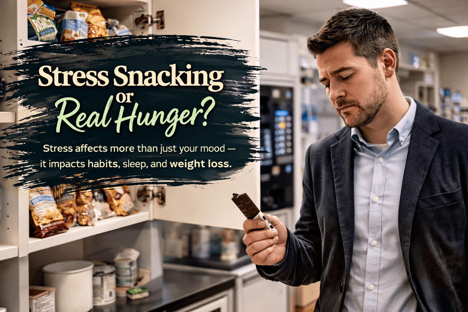 Stress Snacking vs Real Hunger: How to Tell the Difference