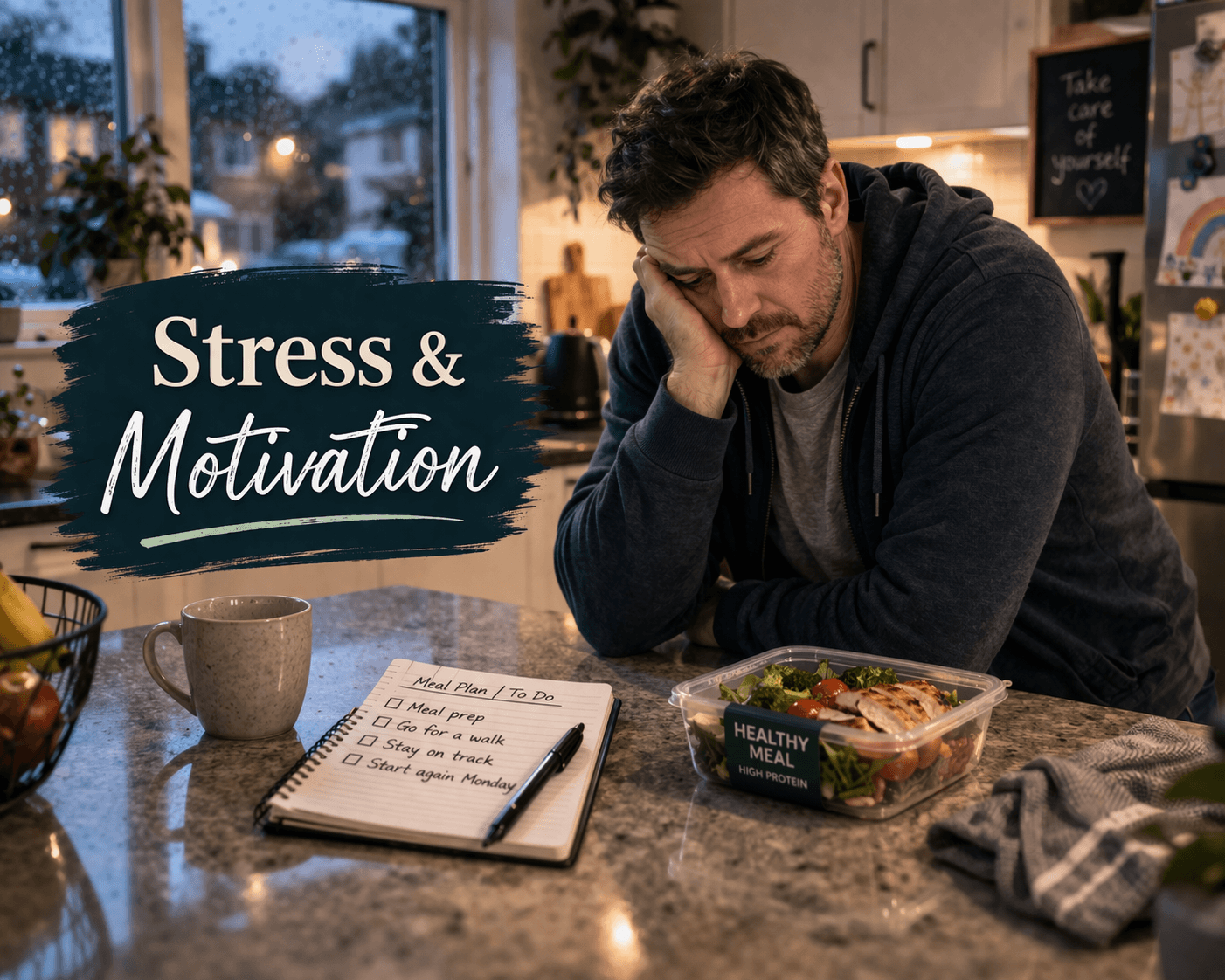 How Stress Affects Weight Loss Motivation (And Why It Feels So Hard)