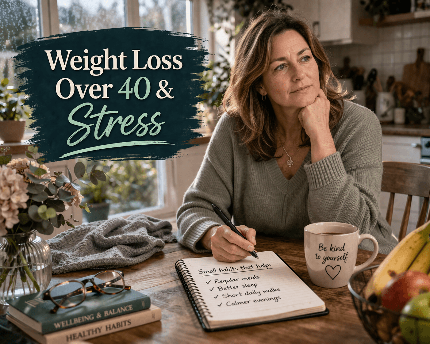 How Stress Affects Weight Loss for Women Over 40 (And Why It Feels Different)