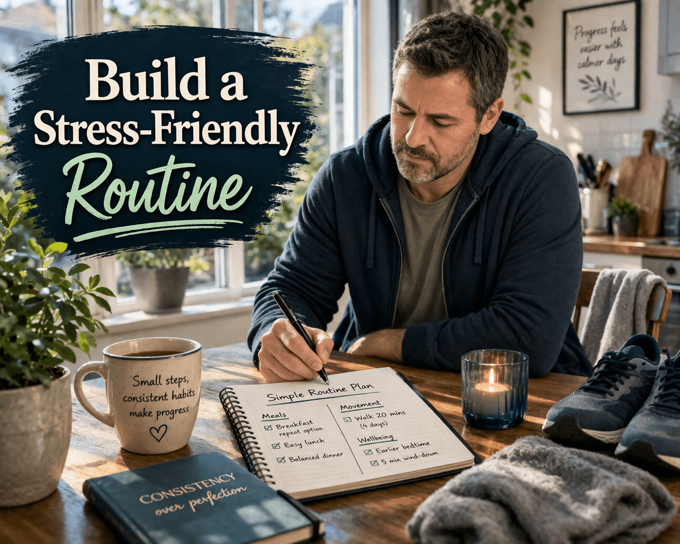 How to Build a Weight Loss Routine That Supports Stress and Wellbeing