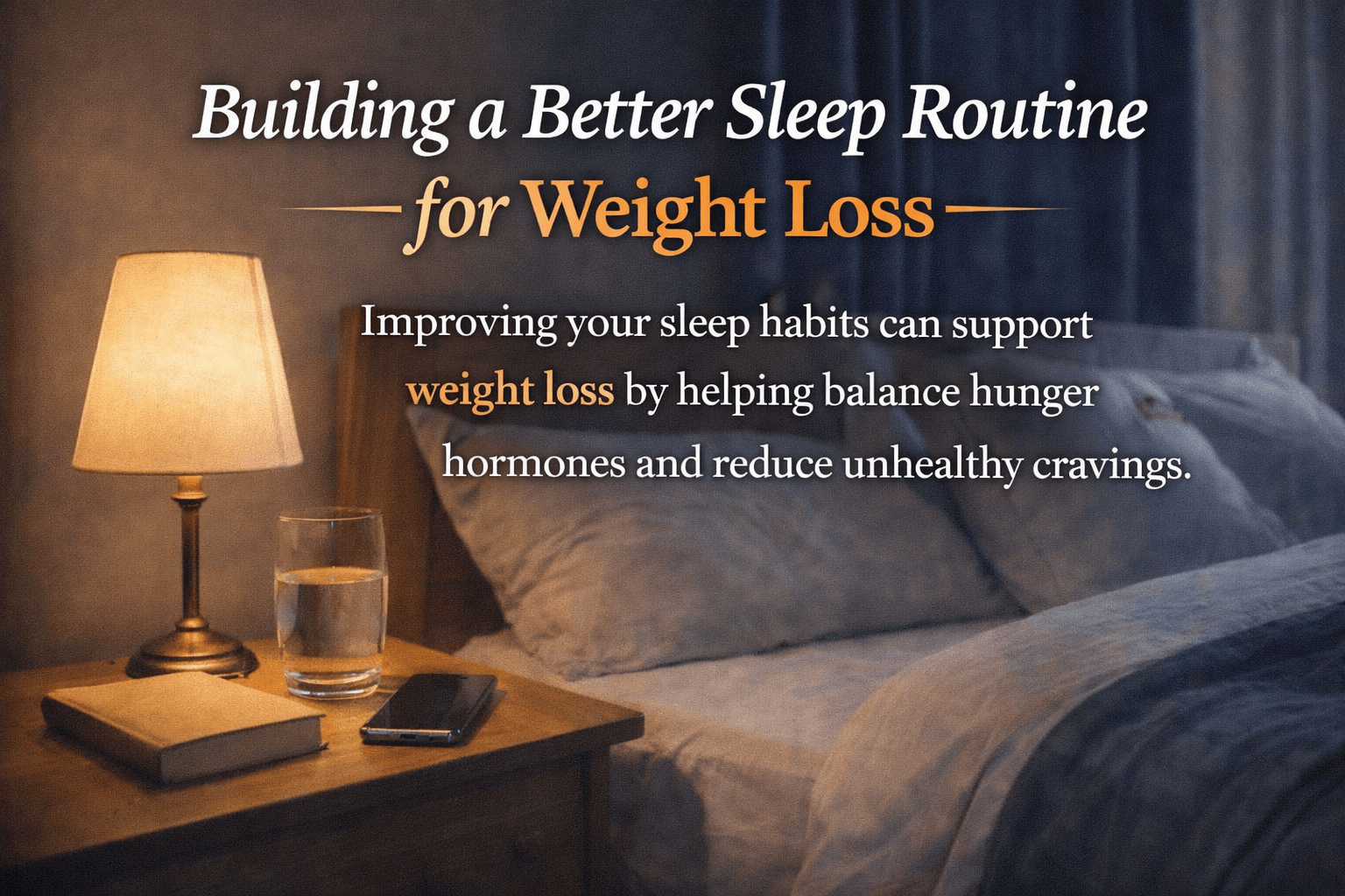 How to Build a Better Sleep Routine for Weight Loss