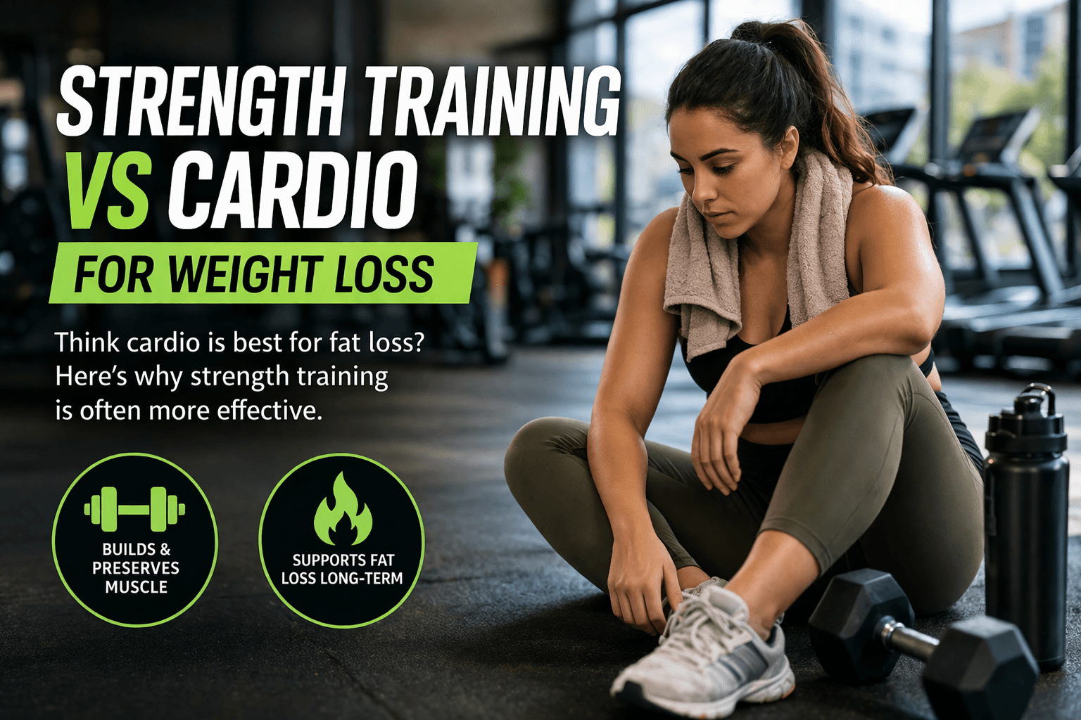 Strength Training vs Cardio for Weight Loss: What Actually Works