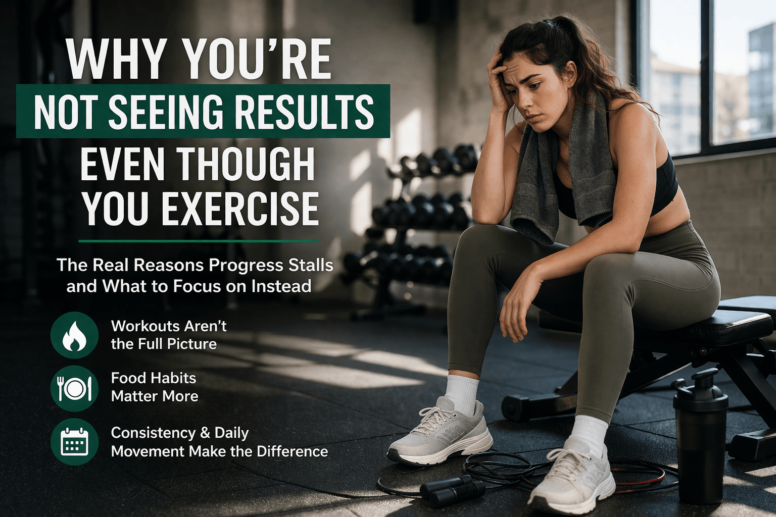 Why You’re Not Seeing Results Even Though You Exercise
