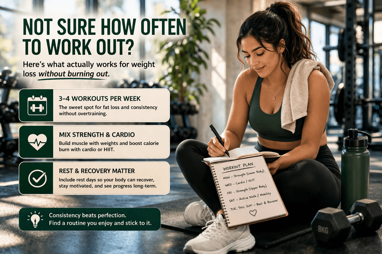 How Often Should You Exercise to Lose Weight?