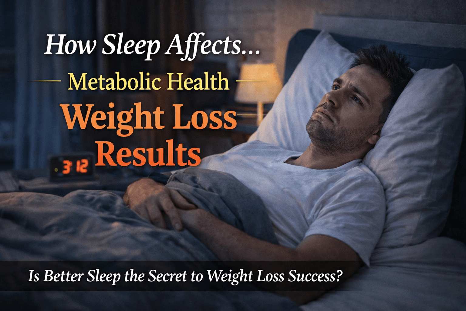 Can Better Sleep Reduce Belly Fat? What the Research Suggests