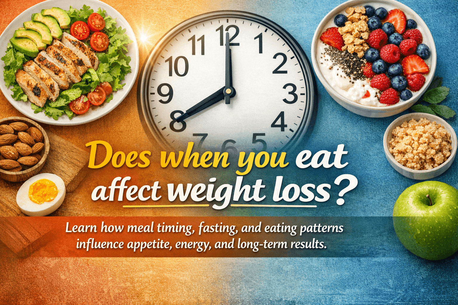 Meal Timing: Does It Matter for Weight Loss?
