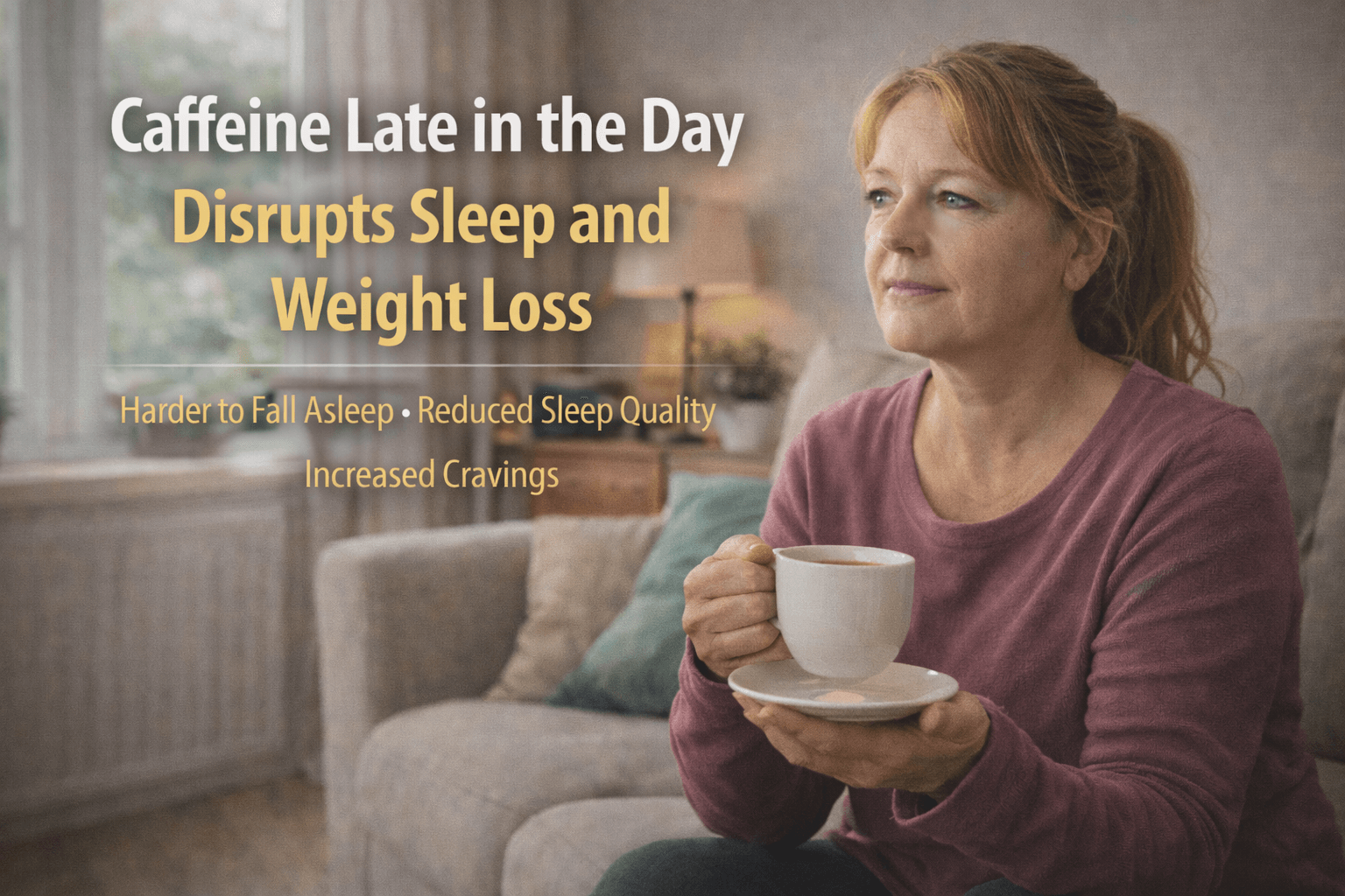 How Caffeine Late in the Day Disrupts Sleep and Weight Loss