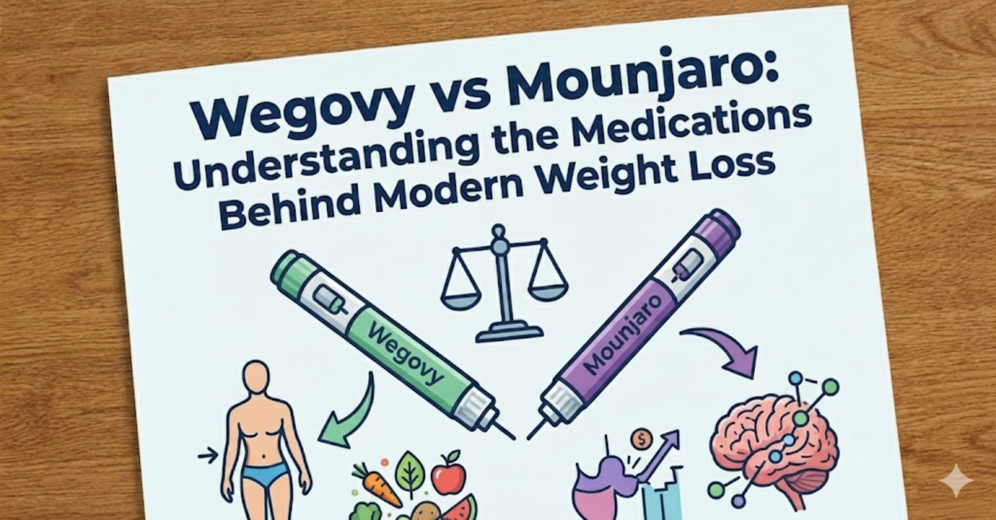 Wegovy vs Mounjaro: Understanding the Medications Behind Modern Weight Loss